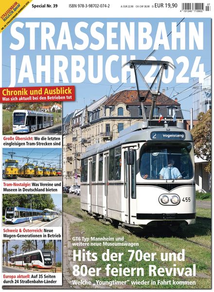 Strassenbahn – Jahrbuch 2024