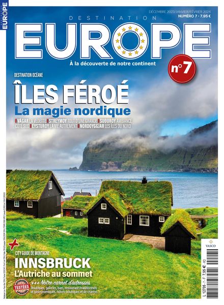 Destination Europe – Decembre 2023 – Janvier-Fevrier 2024