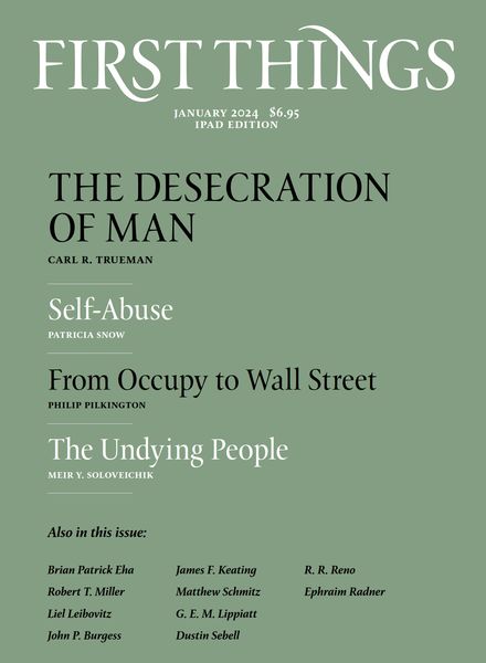 First Things – January 2024