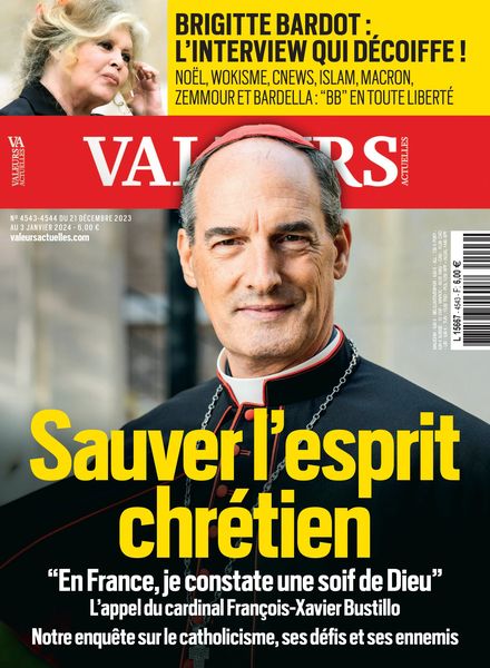 Valeurs Actuelles – 21 Decembre 2023
