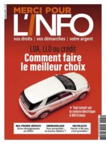 Merci Pour L’info – Janvier 2024