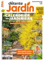 Detente Jardin – Janvier-Fevrier 2024