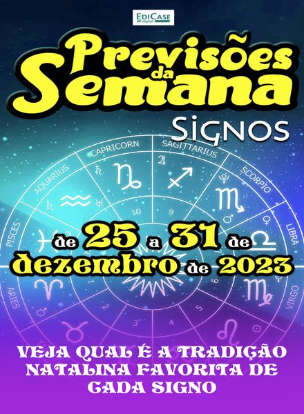 Previsoes da Semana – 25 Dezembro 2023