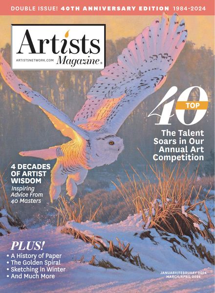 Artists Magazine – 40th Anniversary Double Issue – 3 January 2024