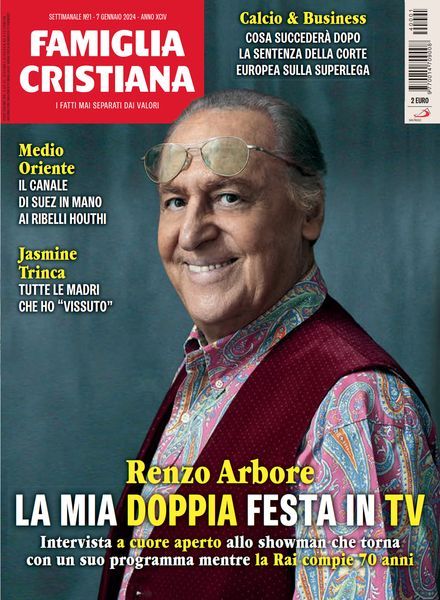 Famiglia Cristiana – 7 Gennaio 2024