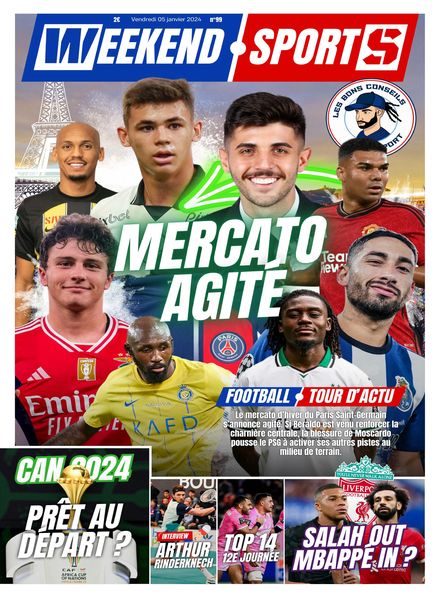 Week-end Sports – 5 Janvier 2024