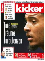 Kicker Sportmagazin – 08 Januar 2024