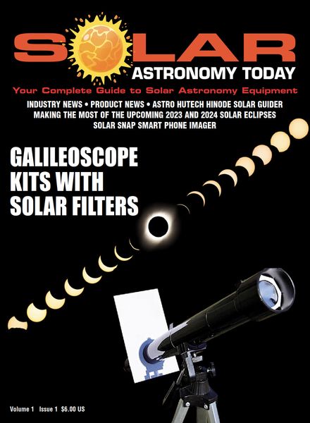 Solar Astronomy Today – Volume 1 Issue 1 2023