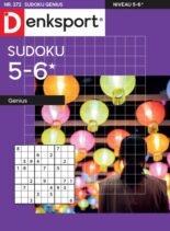 Denksport Sudoku 5-6 genius N272 – 25 Januari 2024
