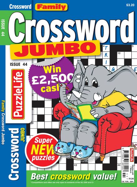 Family Crossword Jumbo – Issue 444 – February 2024