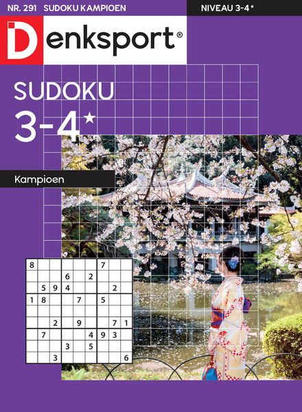 Denksport Sudoku 3-4 kampioen – Februari 2024