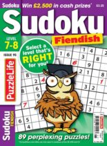 PuzzleLife Sudoku Fiendish – Issue 95 – 29 February 2024