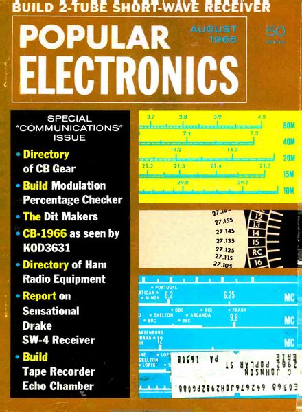 Popular Electronics – 1966-08