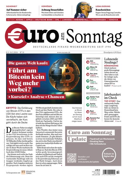 Euro am Sonntag – 8 Marz 2024