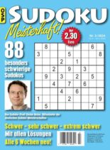 Sudoku Meisterhaft – Nr 3 2024