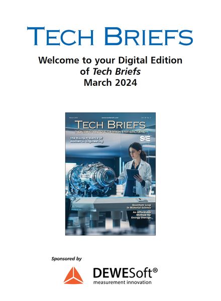 Tech Briefs Magazine – March 2024