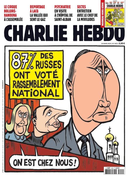 Charlie Hebdo – 20 Mars 2024