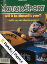 Motor Sport Magazine – March 1992