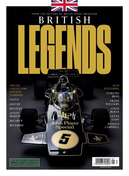 Motor Sport Special Edition – British Legends – 20 March 2024