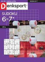 Denksport Sudoku 6-7 ultra – 21 Maart 2024