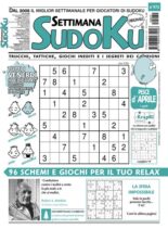 Settimana Sudoku – 29 Marzo 2024