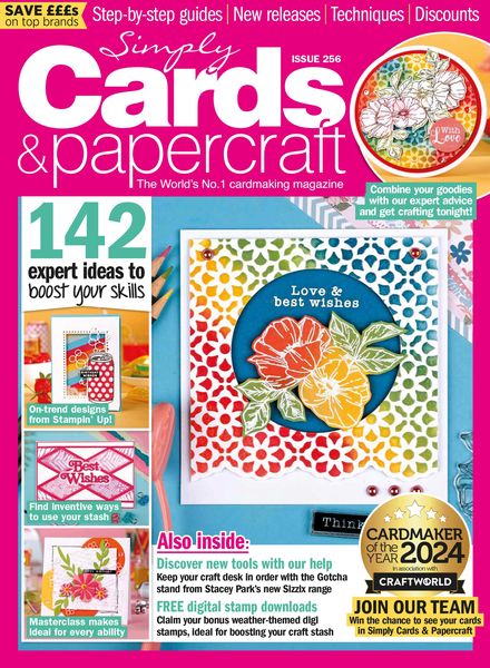 Simply Cards & Papercraft – Issue 256 – April 2024