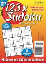 123 x Sudoku – Nr 4 2024