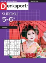Denksport Sudoku 5-6 genius – 18 April 2024