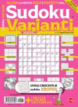 Sudoku Varianti – Maggio-Giugno 2024