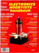 Popular Electronics – Electronics-Hobbyists-1990