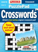 PuzzleLife PuzzlePad Crosswords – Issue 98 – May 2024