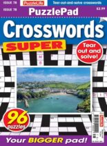 PuzzleLife PuzzlePad Crosswords Super – Issue 78 – May 2024
