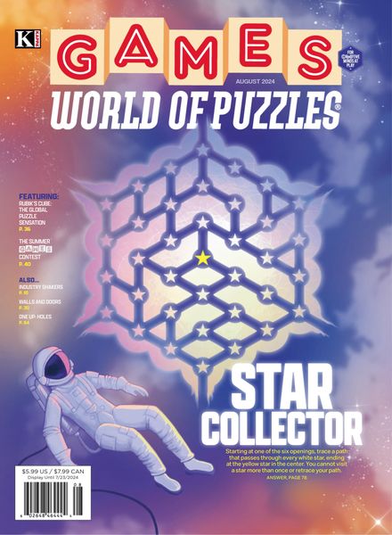 Games World of Puzzles – August 2024