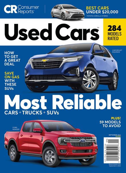 Consumer Reports Cars & Technology Guides – September 2024