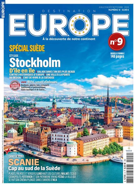 Destination Europe – Juillet-Aout-Septembre 2024