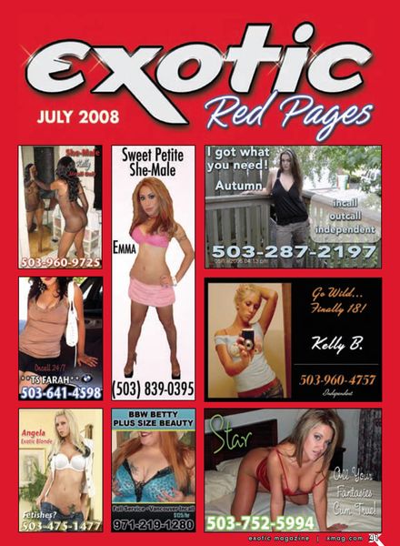 Exotic Pull-Out Section – July 2008