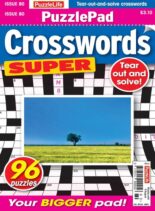 PuzzleLife PuzzlePad Crosswords Super – July 2024