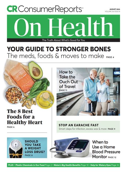 Consumer Reports on Health – August 2024