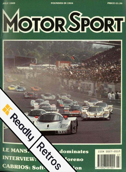 Motor Sport Magazine – July 1989