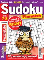 PuzzleLife Sudoku Fiendish – Issue 99 2024