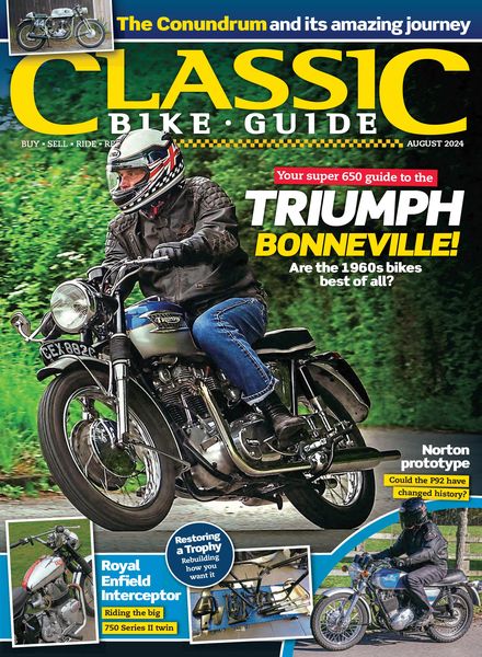 Classic Bike Guide – Issue 410 – August 2024