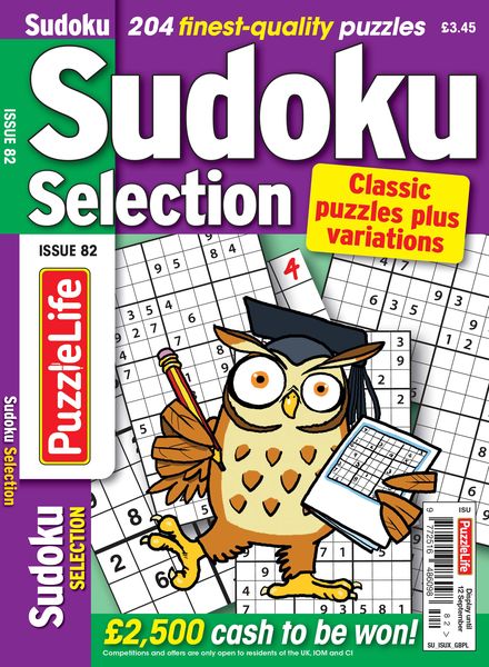 Sudoku Selection – Issue 82 2024