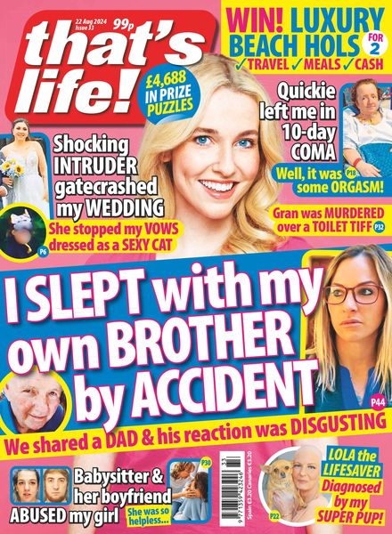 that’s life! UK – 15 August 2024