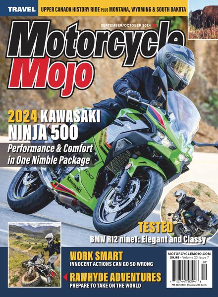 Motorcycle Mojo – September-October 2024