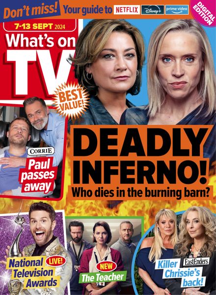 What’s on TV – 7 September 2024