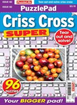 PuzzleLife PuzzlePad Criss Cross Super – Issue 82 2024