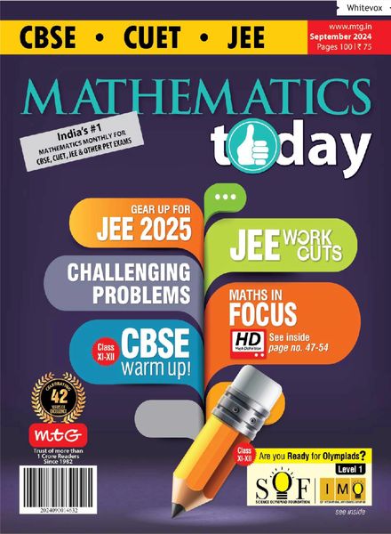 Mathematics Today – September 2024