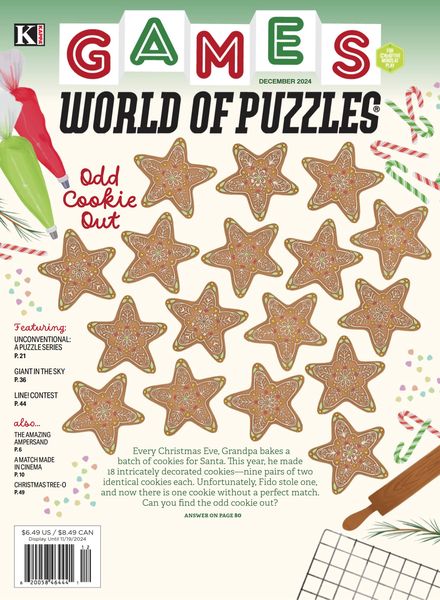 Games World of Puzzles – December 2024