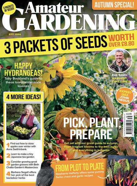 Amateur Gardening – 28 September 2024