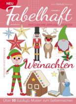 Fabelhaft Patchwork Applique-Muster – Ausgabe 3 Weinachten 2024